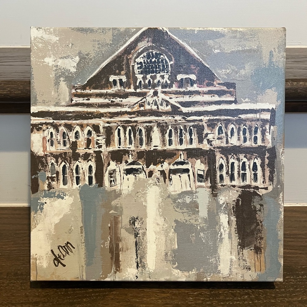 The Ryman Auditorium- The Church of Country Music print on Canvas by DeannArt